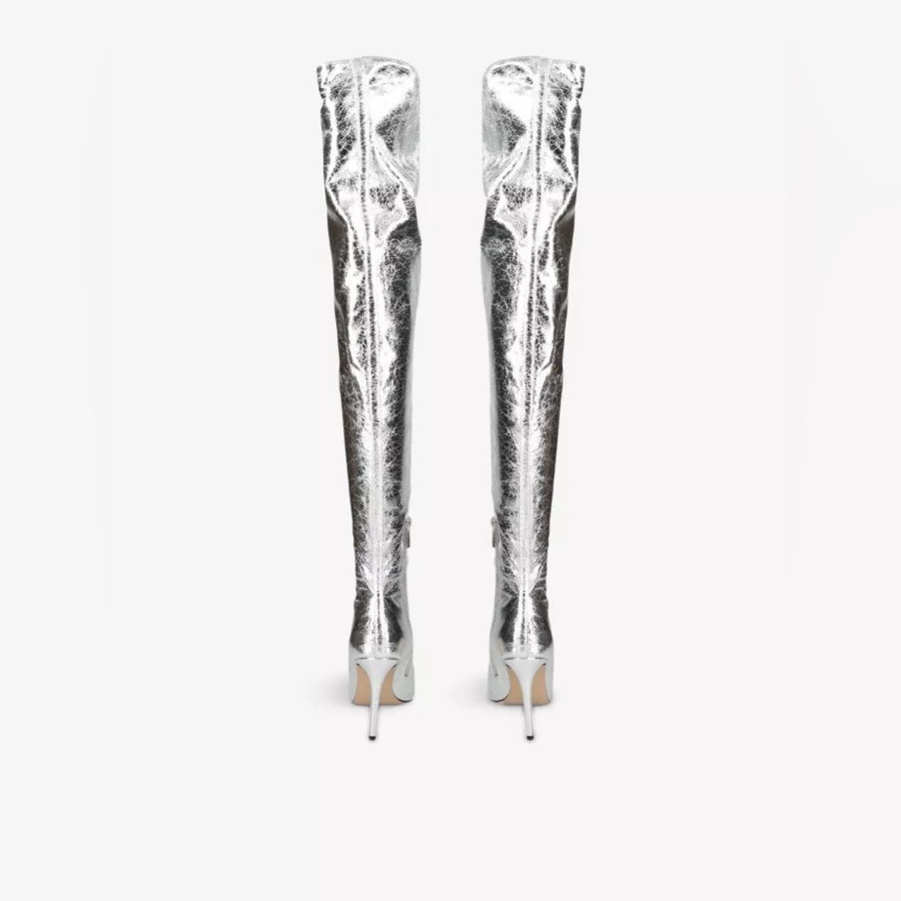 Steve Madden “Epic Silver”, Over the Knee, Thigh High Boots - Picture 5 of 11